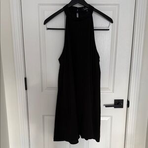 Lulu's Black Sleeveless Dress